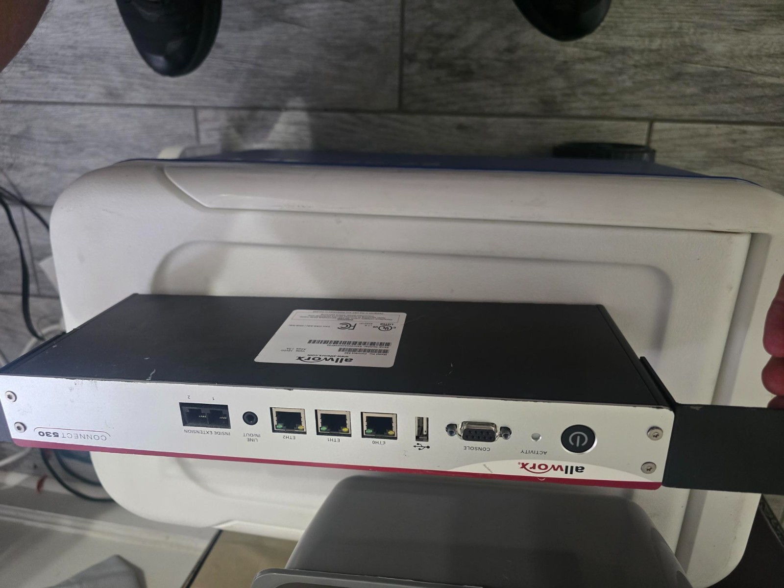 Allworx Connect 530 (8200102) VoIP Communication System S/N: 530C000ADD038F50
