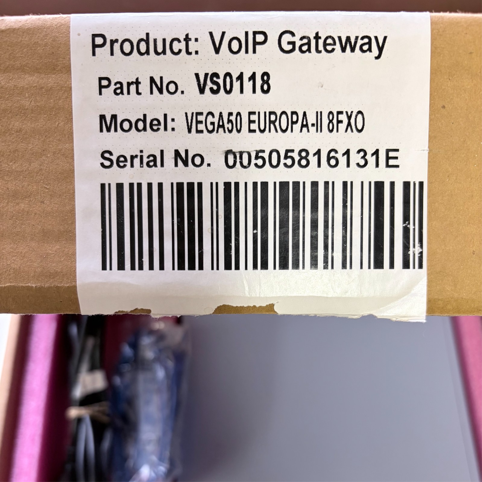 Sangoma Vega50 Europa 8FXO IP Telephony Gateway