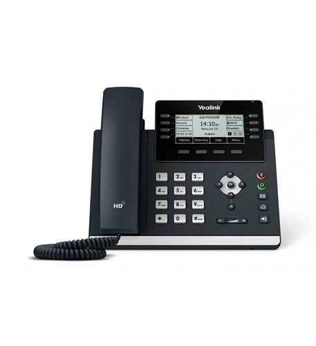 2 Yealink SIP-T43U Unified Firmware Enhanced SIP Phone T43U Gigabit VoIP 12 Line