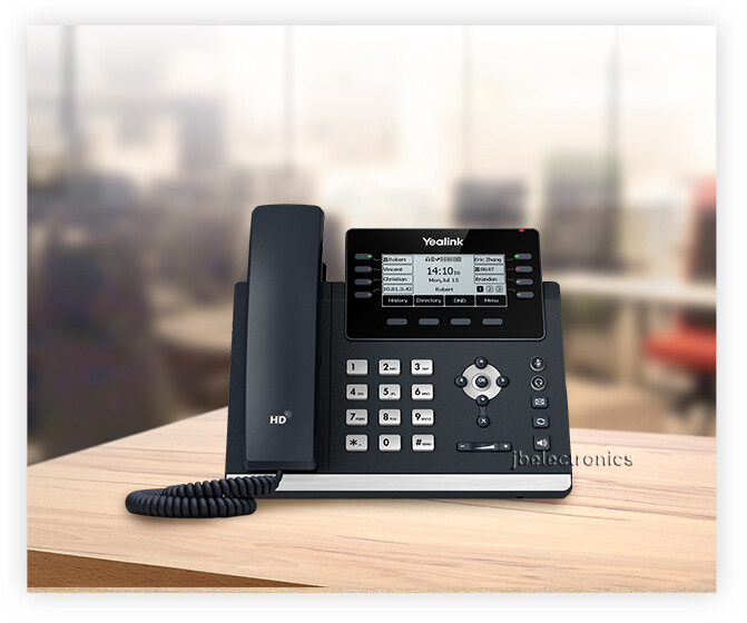 YEALINK SIP-T43U DUAL PORT GIGABIT HD SIP VoIP PHONE