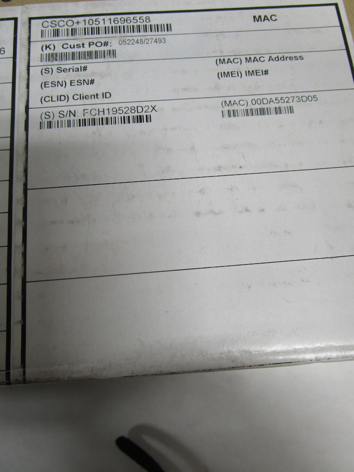CISCO CP-3905 Unified SIP Phone 3905 Standard Handset NEW FREE SHIPPING