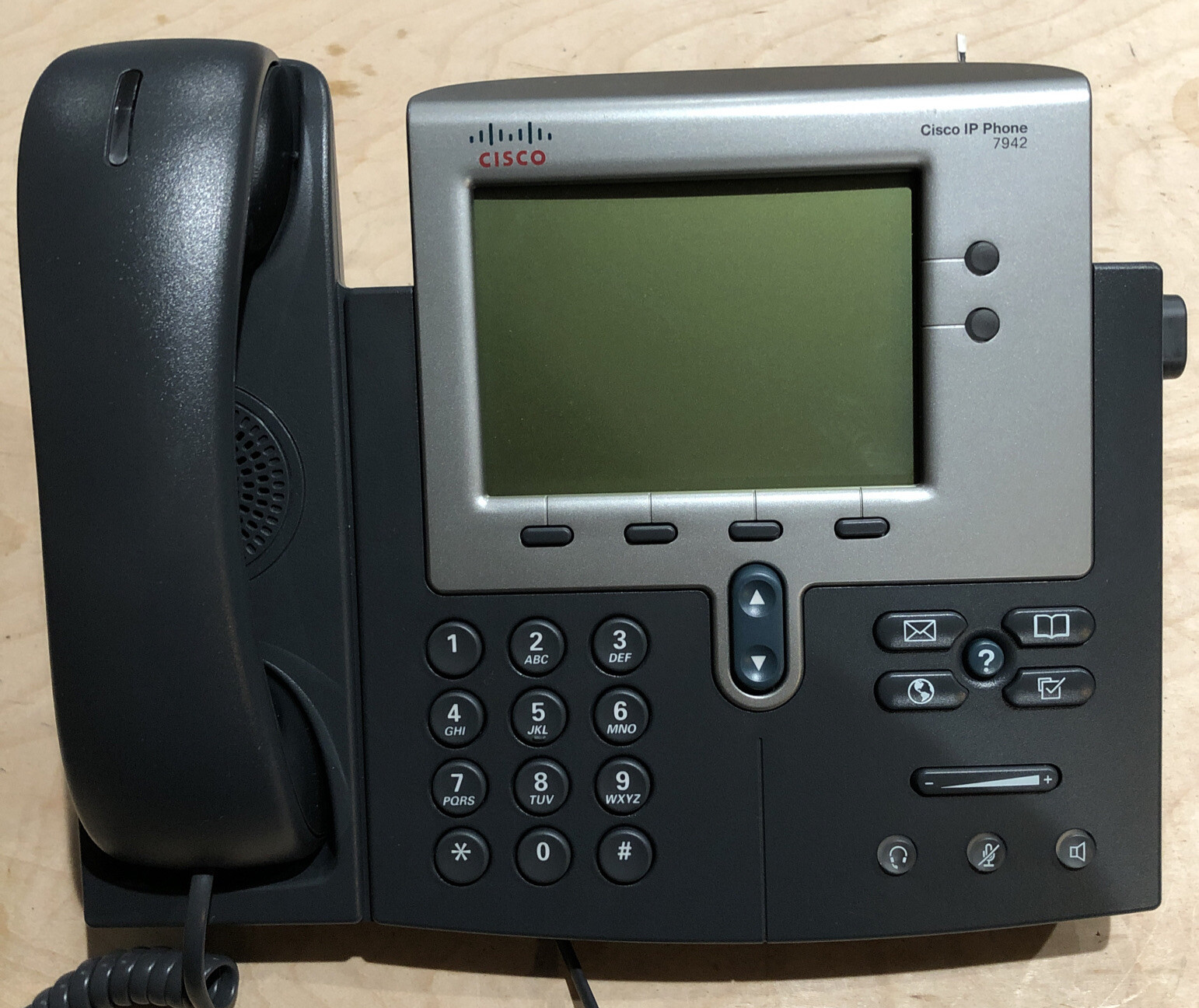 USED Cisco CP-7942G Unified IP Phone 7942