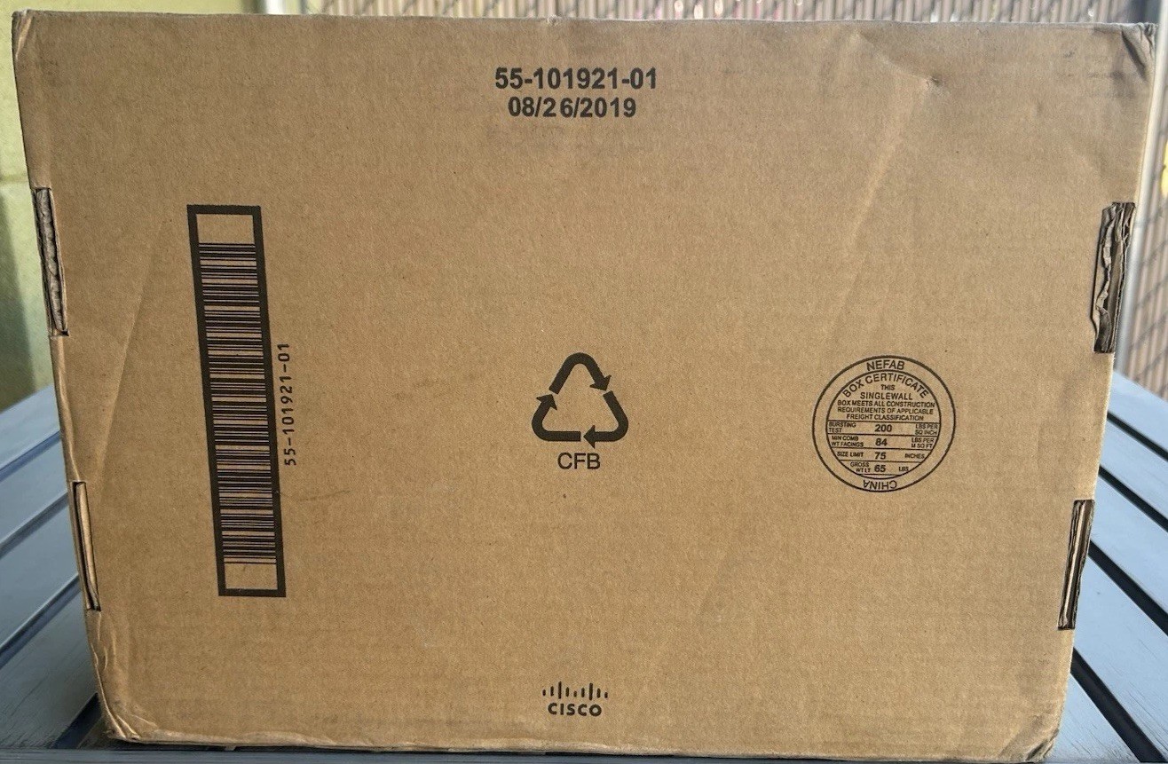 New Open Box Cisco CP-8851 Wall Mountable IP Phone With Cords and Handset