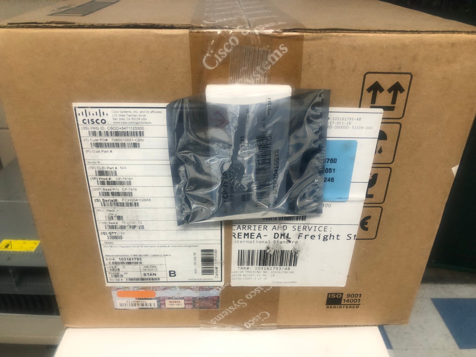 CP-7916 CISCO IP PHONE COLOR EXPANSION MODULE 10 PACK IN BOX