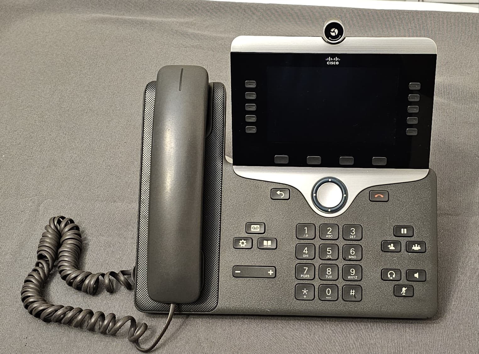 NEW Cisco CP-8845 5-Line VoIP IP Video Business Office Phone w/ Camera
