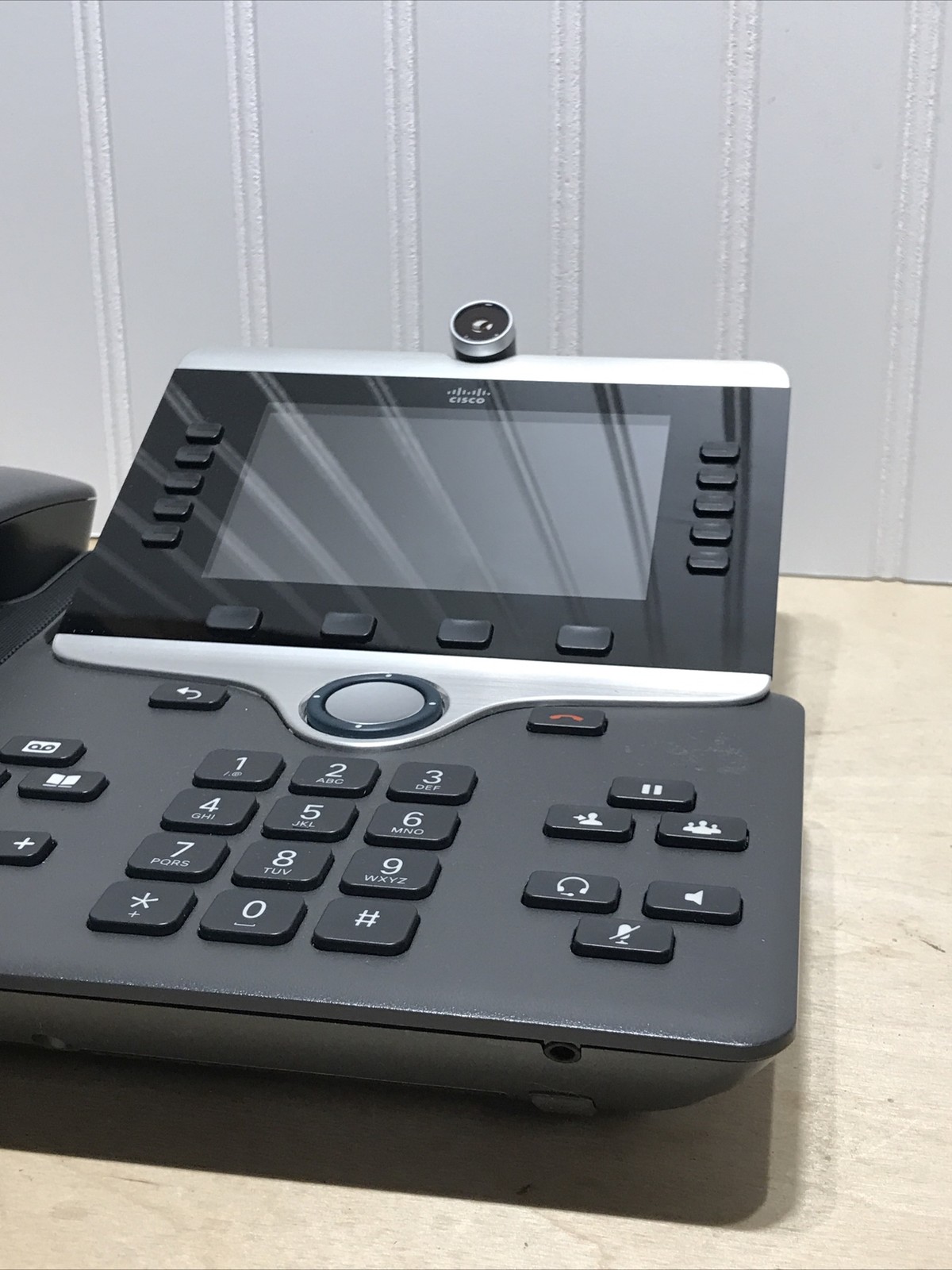 Cisco CP-8865 VoIP Video IP Phone 5-Line Color Display Tested Pre-Owned