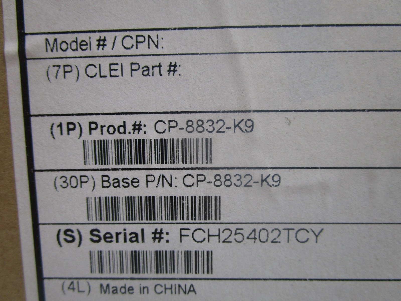 CISCO 8832 IP Conference Phone with PoE Adapter CP-8832-K9 NEW FREE SHIPPING