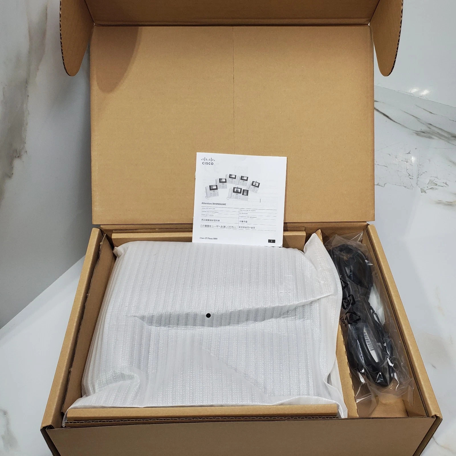 *NEW* Cisco 8841 VOIP IP Phone Model CP-8841-K9/ CP-8841-3PW-NA-K9