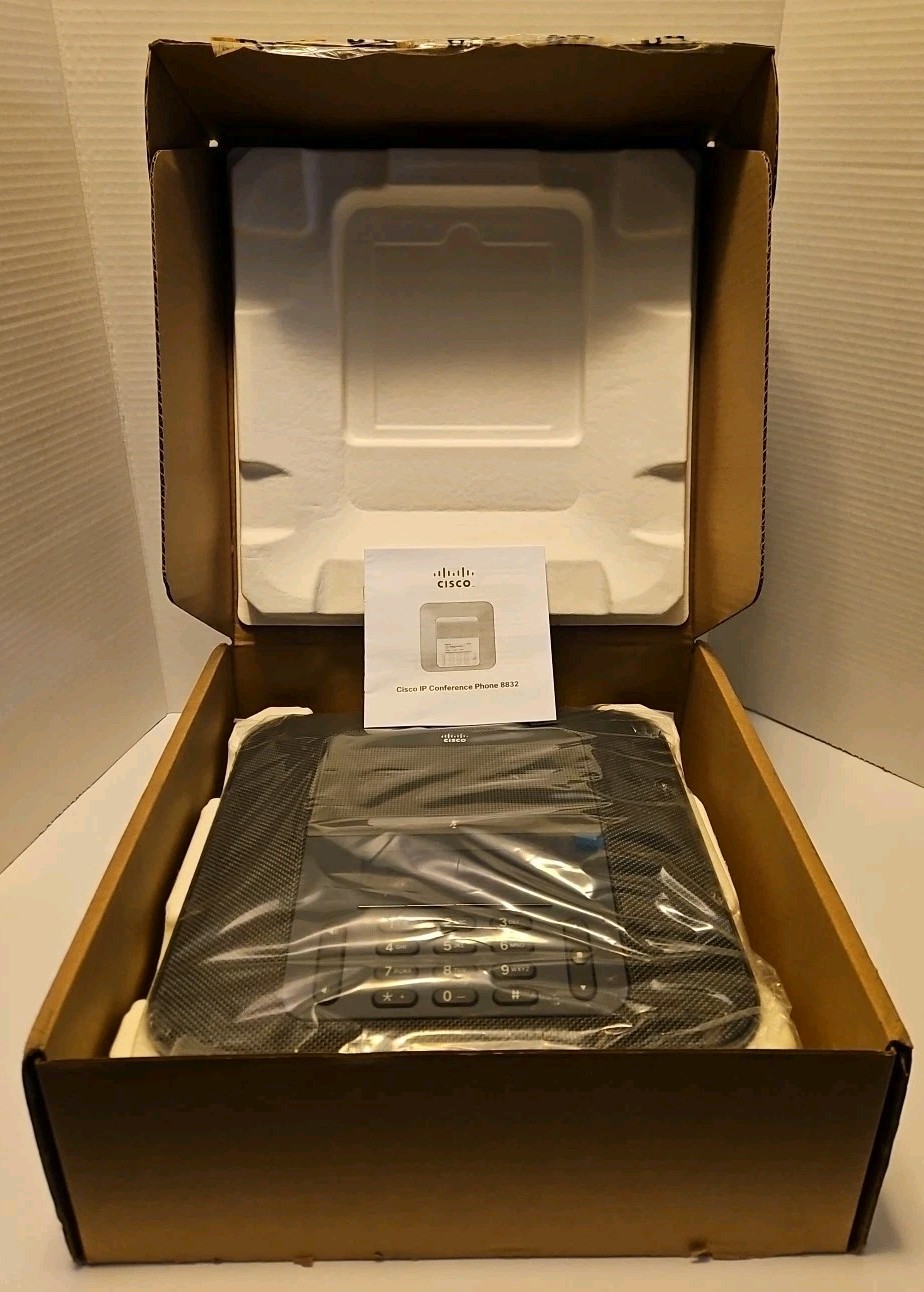 Cisco 8832 IP Conference Phone w/PoE (CP-8832-K9) Brand New