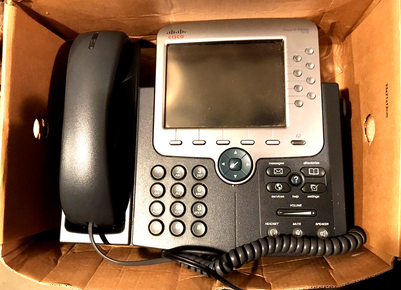 CISCO CP-7975G V06 UC Phone 7975 Gig Ethernet
