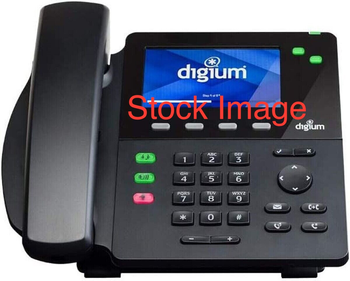 Used Good condition Digium D62 IP Phone (1TELD062LF) Sangoma Asterisk-Grade “B”