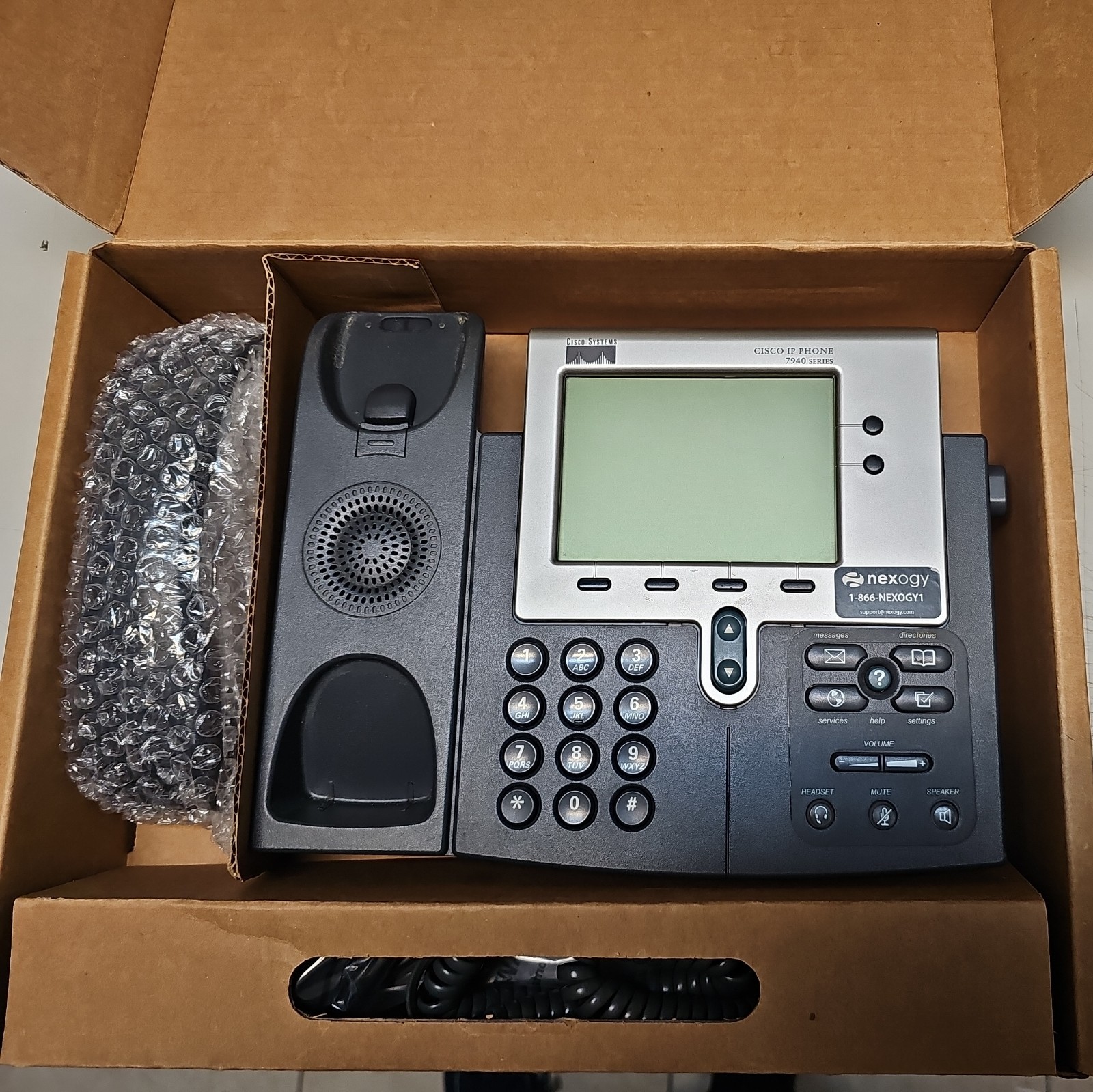 Open Box Cisco CP-7940G IP Business Office Phone Telephone READ