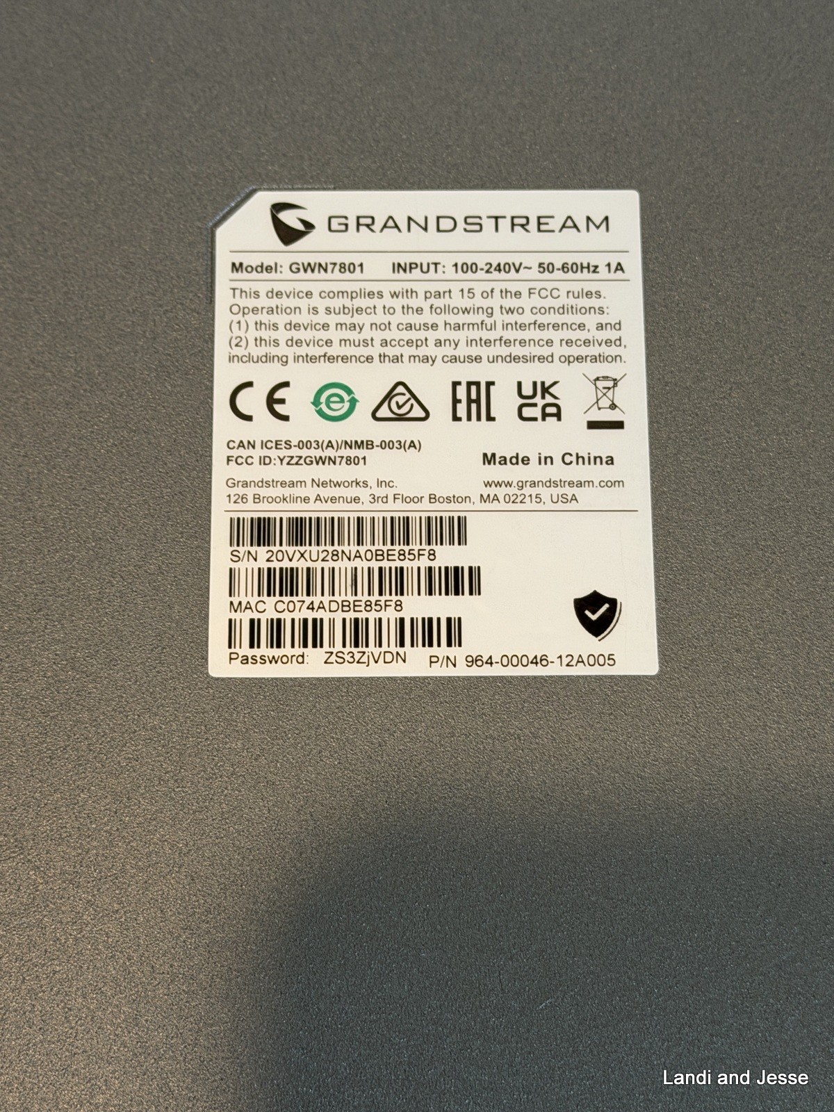 Grandstream GWN7801 8-Port Gigabit Managed Switch