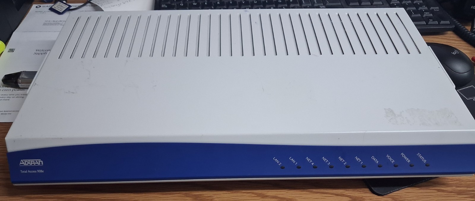 Adtran Total Access TA 908E 2nd Gen With Wall Mount Bracket