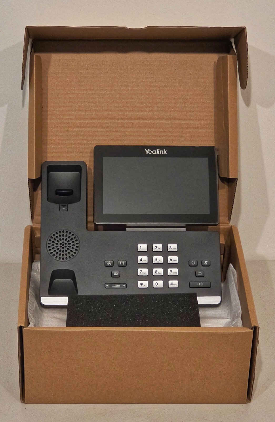 Brand New Yealink SIP-T57W IP Business Phone with Power Supply – Free Shipping