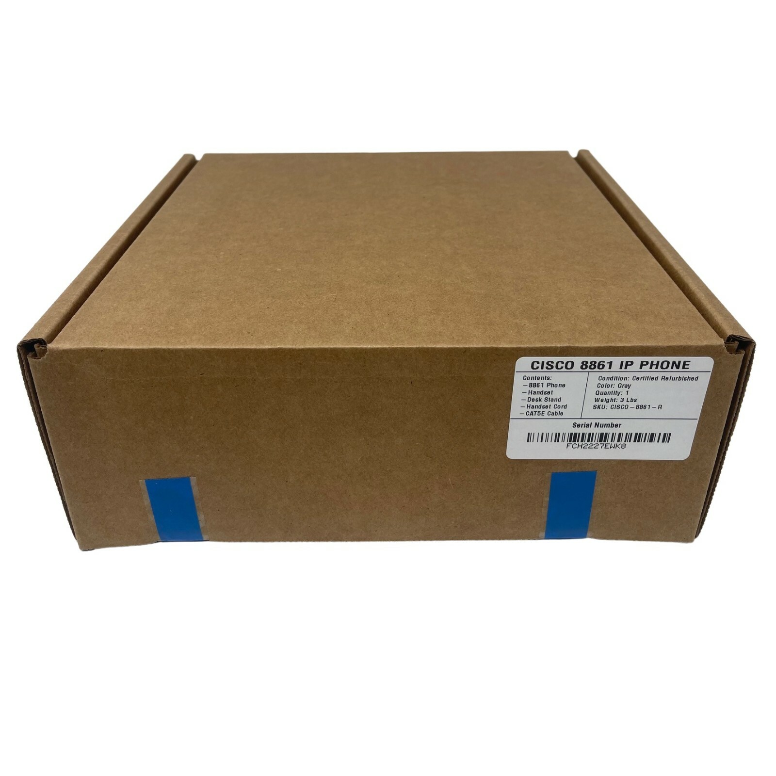 Cisco 8861 IP Phone (CP-8861-K9=) – Renewed w/1-Year Warranty