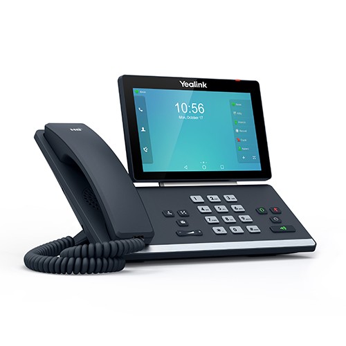 Yealink SIP-T58A 16 Line VoIP IP Media Smart Phone 7″ Touch LCD BT WF Giga PoE