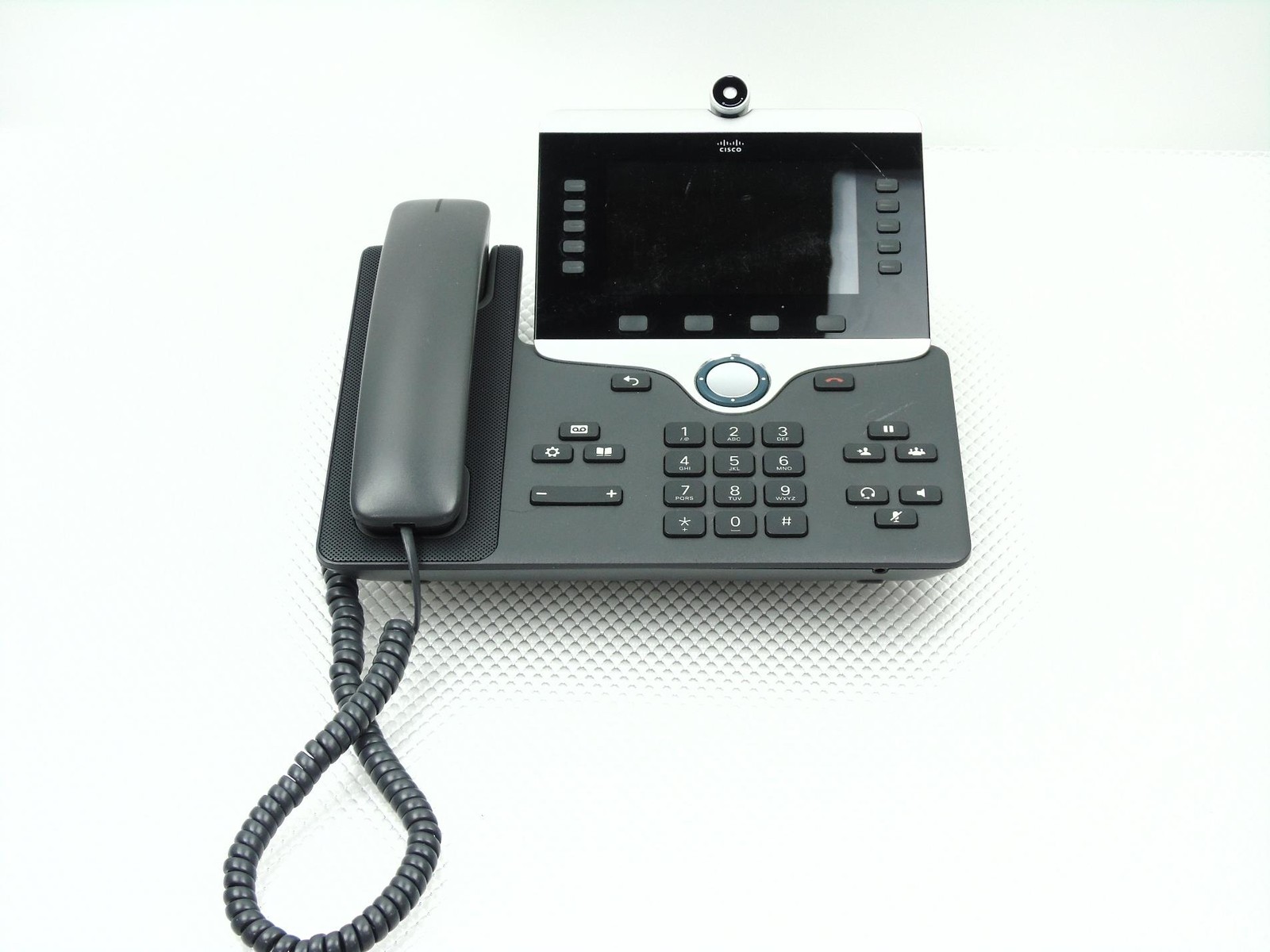Cisco IP Phone CP-8845 8845 5 Line VOIP IP Camera Phone w/ Handset Cord – CP8845