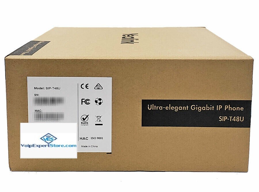 Yealink SIP-T48U Gigabit HD IP Phone – Brand New, 1 Year Warranty Included”