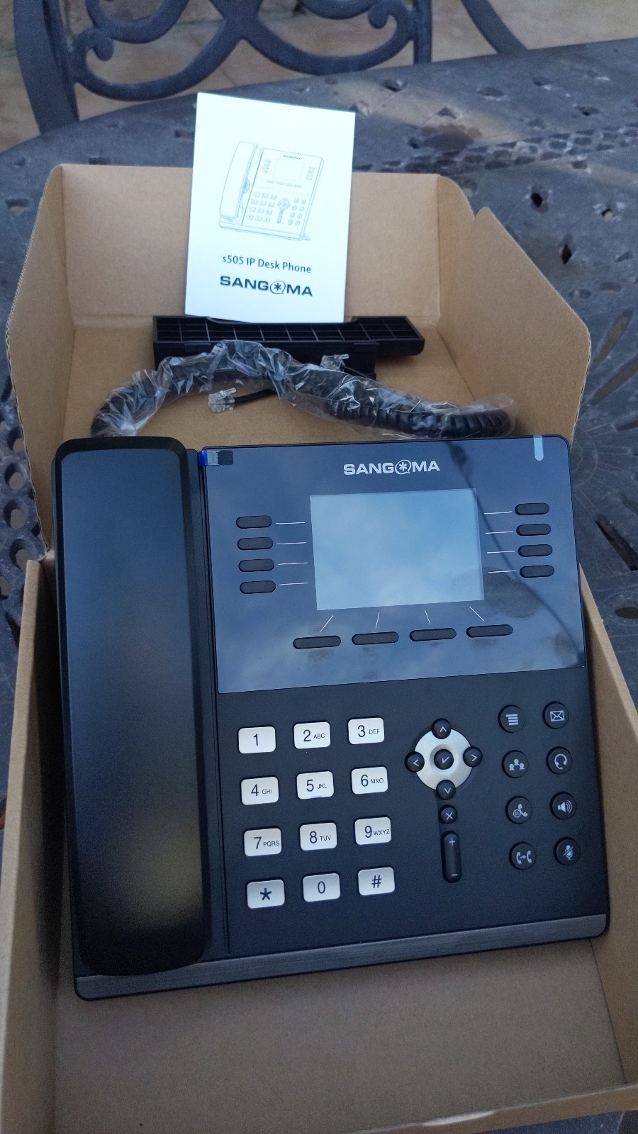Sangoma S505 Gigabit IP Phone (PHON-S505)