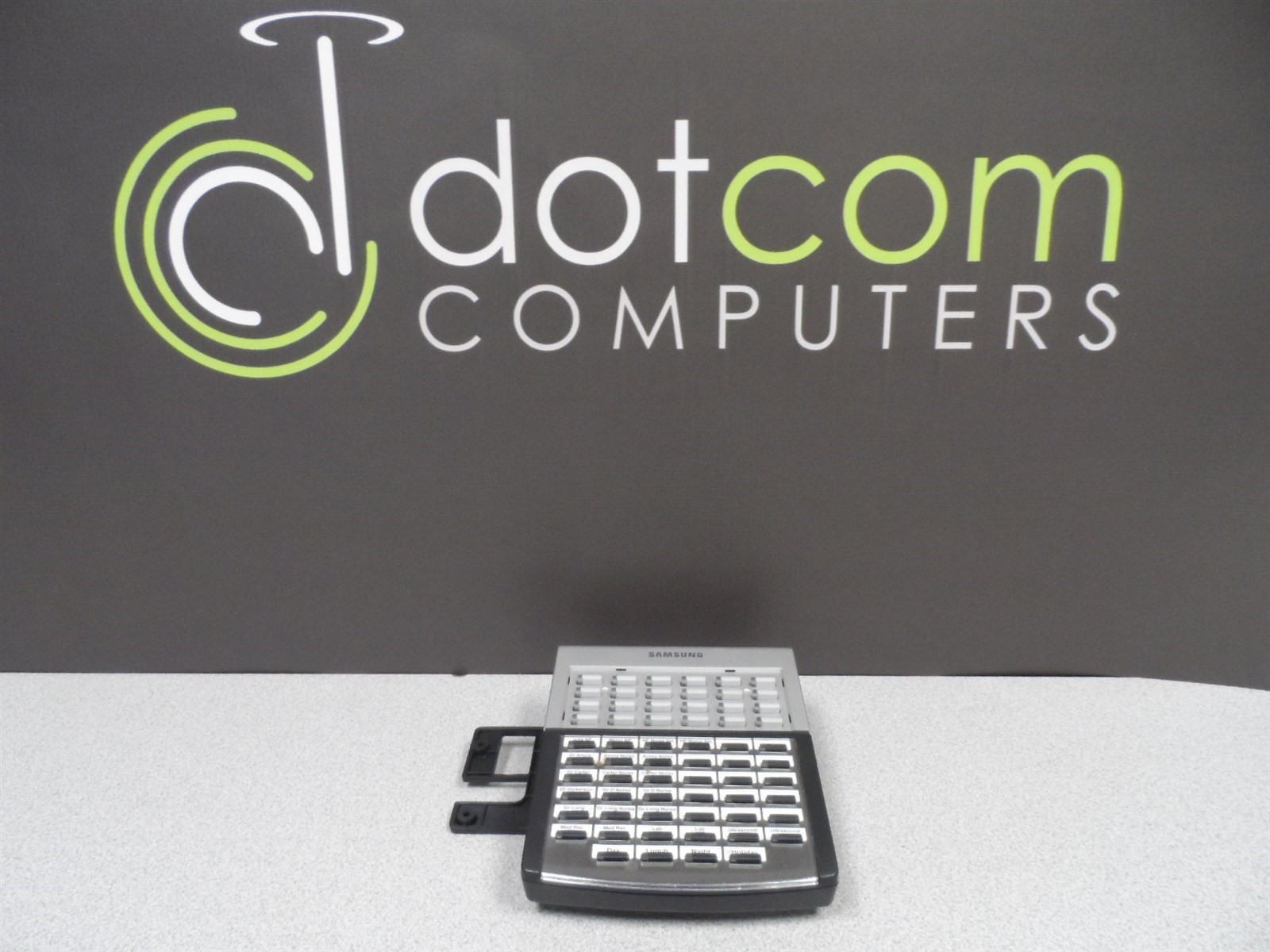 Samsung DS-5064B 64 Button AOM DSS Console 56064 64B missing top clear desi