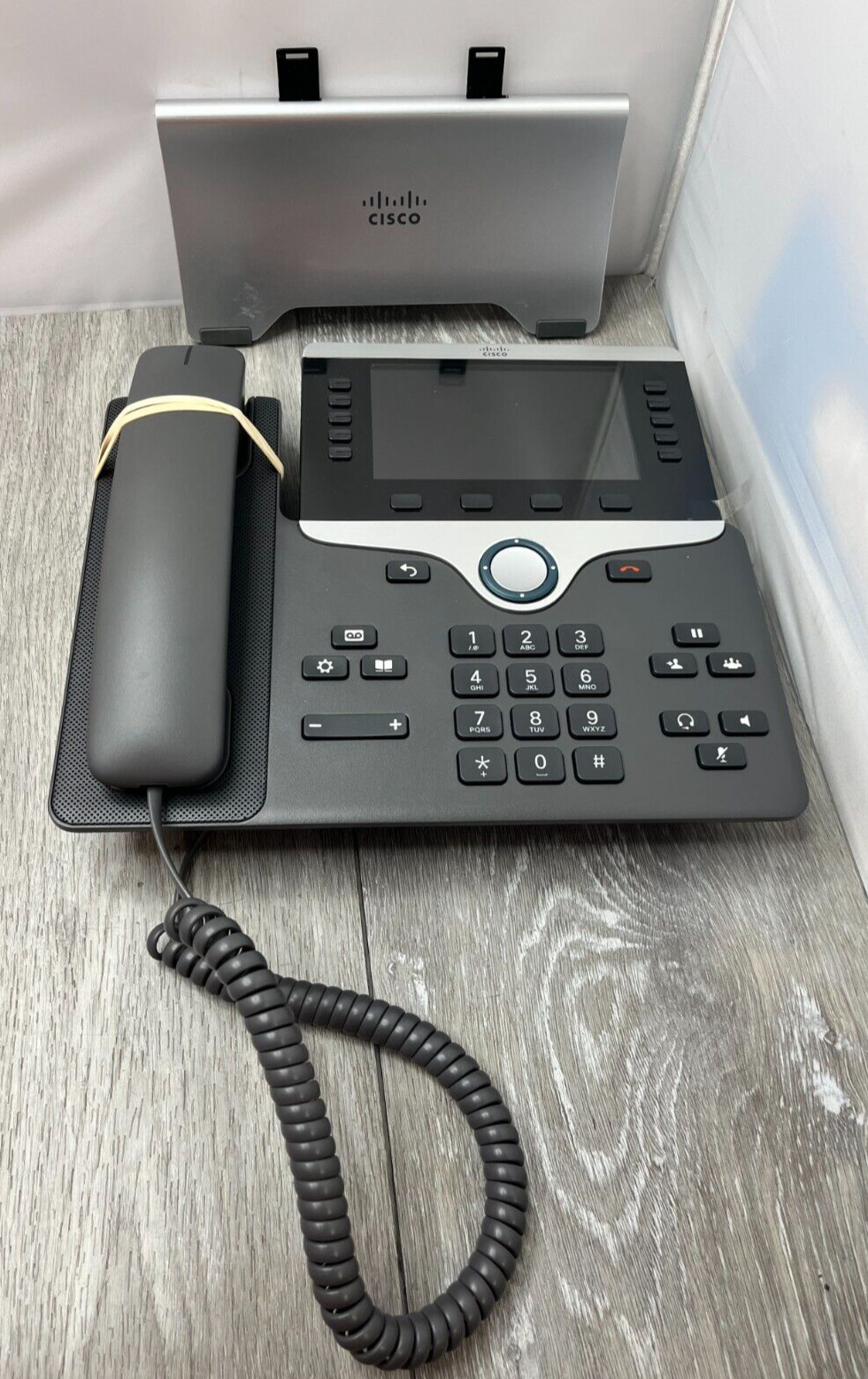 Cisco 8811 IP Business Phone, Corded Wall Mountable or Desktop, Charcoal