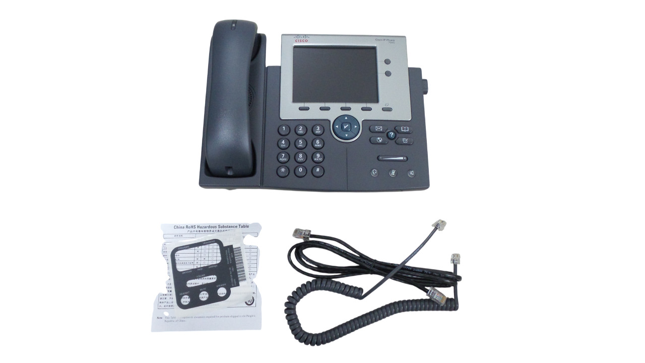 Lot of 8 Cisco IP Phone CP-7945G VoIP IP Telephone Desk Phone
