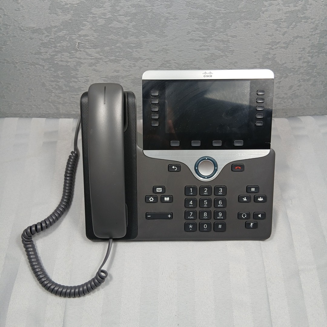 Cisco CP-8861 IP Phone 8800 Series Wireless Wi-Fi Bluetooth VoIP Desktop Phone