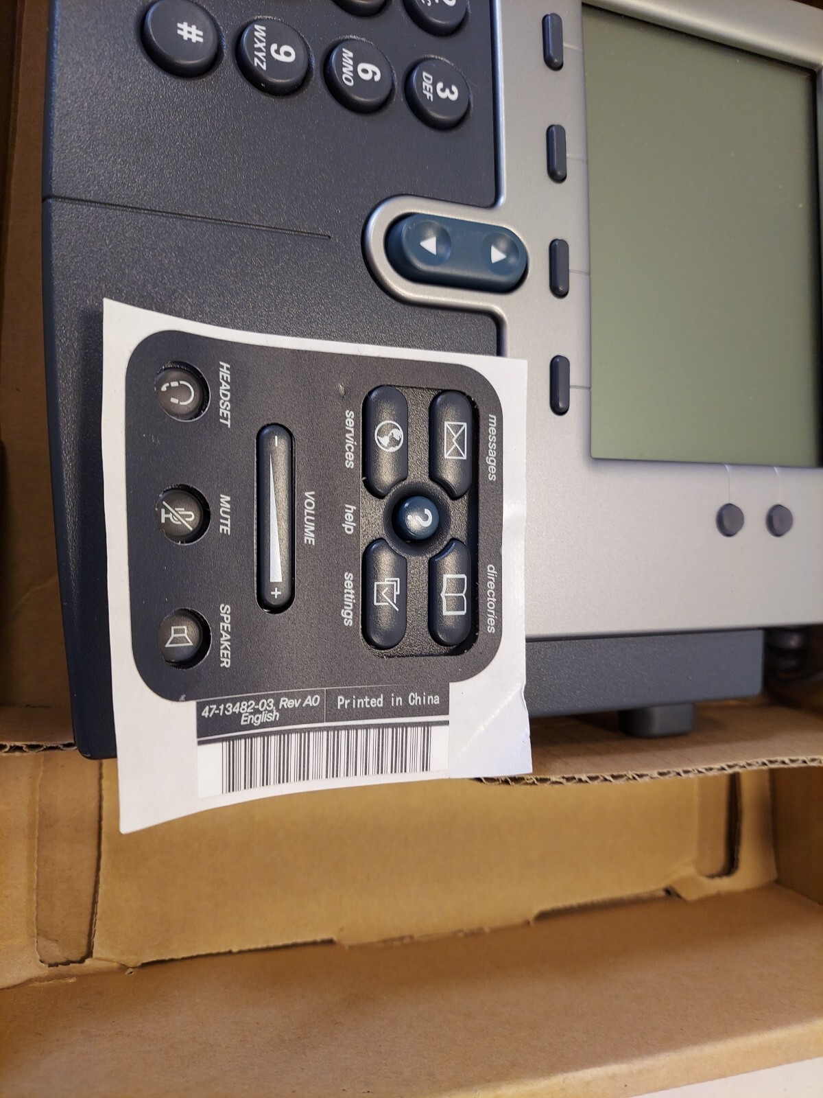USED Cisco CP-7942G Unified IP Phone 7942