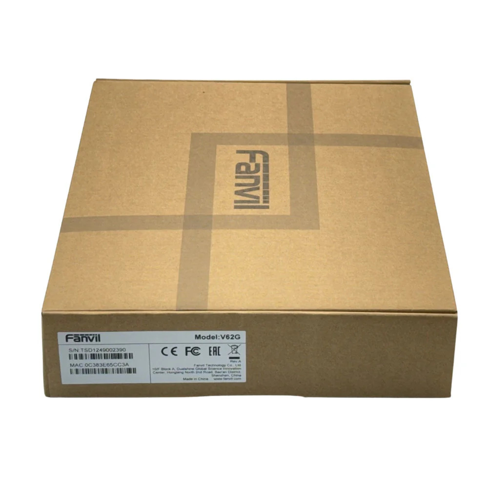 Fanvil V62G Gigabit IP Phone Black – Brand New w/1-Year Warranty