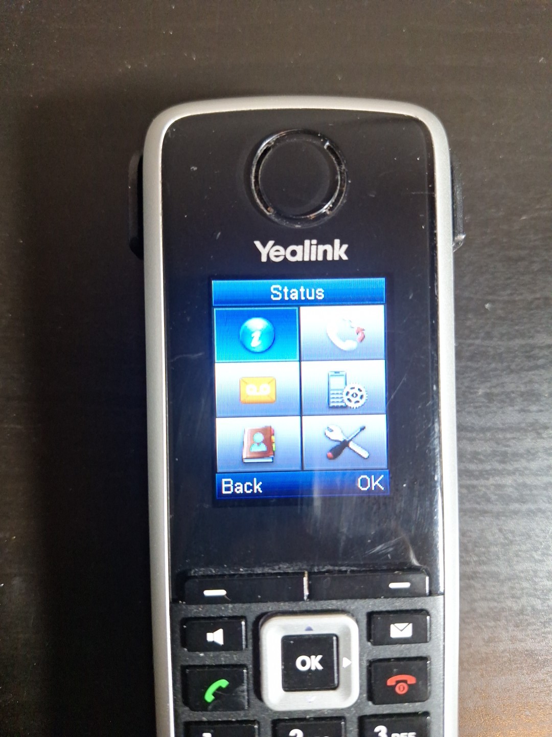 Yealink W52H Additional Handset Dect IP Phone + W52P Charging Base with Plug