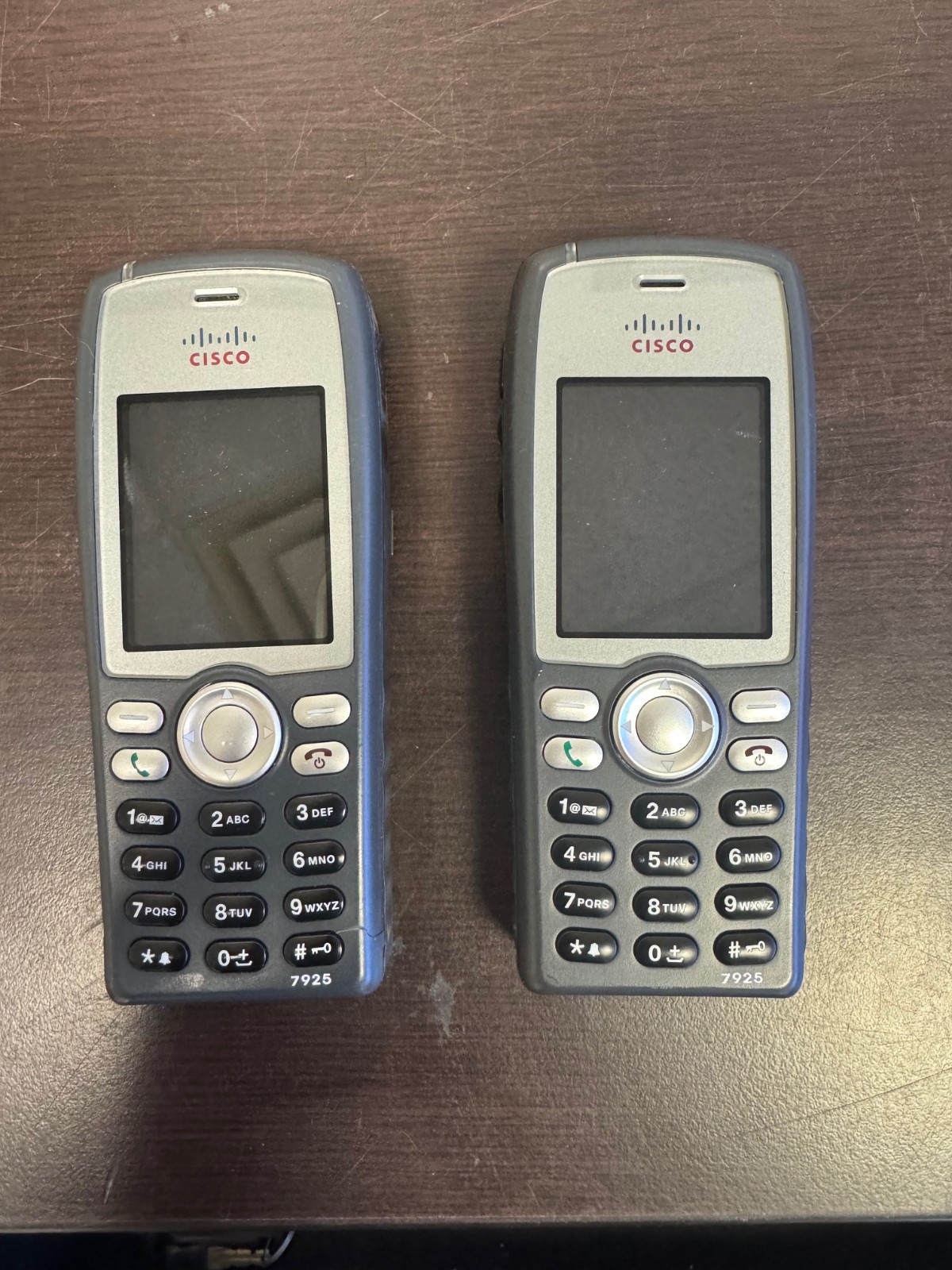 Cisco 7925 Wireless IP Phone Wi-Fi VOIP CP-7925G-A-K9 *Lot of 2*