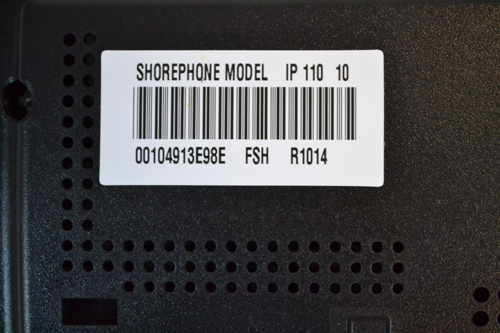 ShoreTel 110 Refurbished A-Stock IP Phone Black 1 Line VoIP IP110