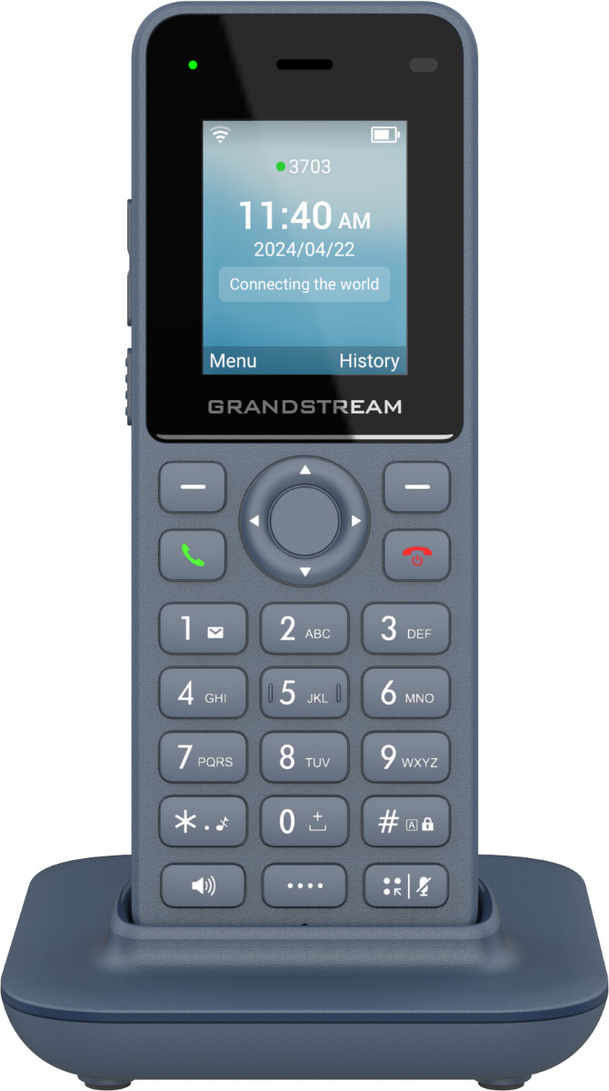 Grandstream WP822 IP Phone Wi-Fi Cordless 802.11a/b/g/n/ac