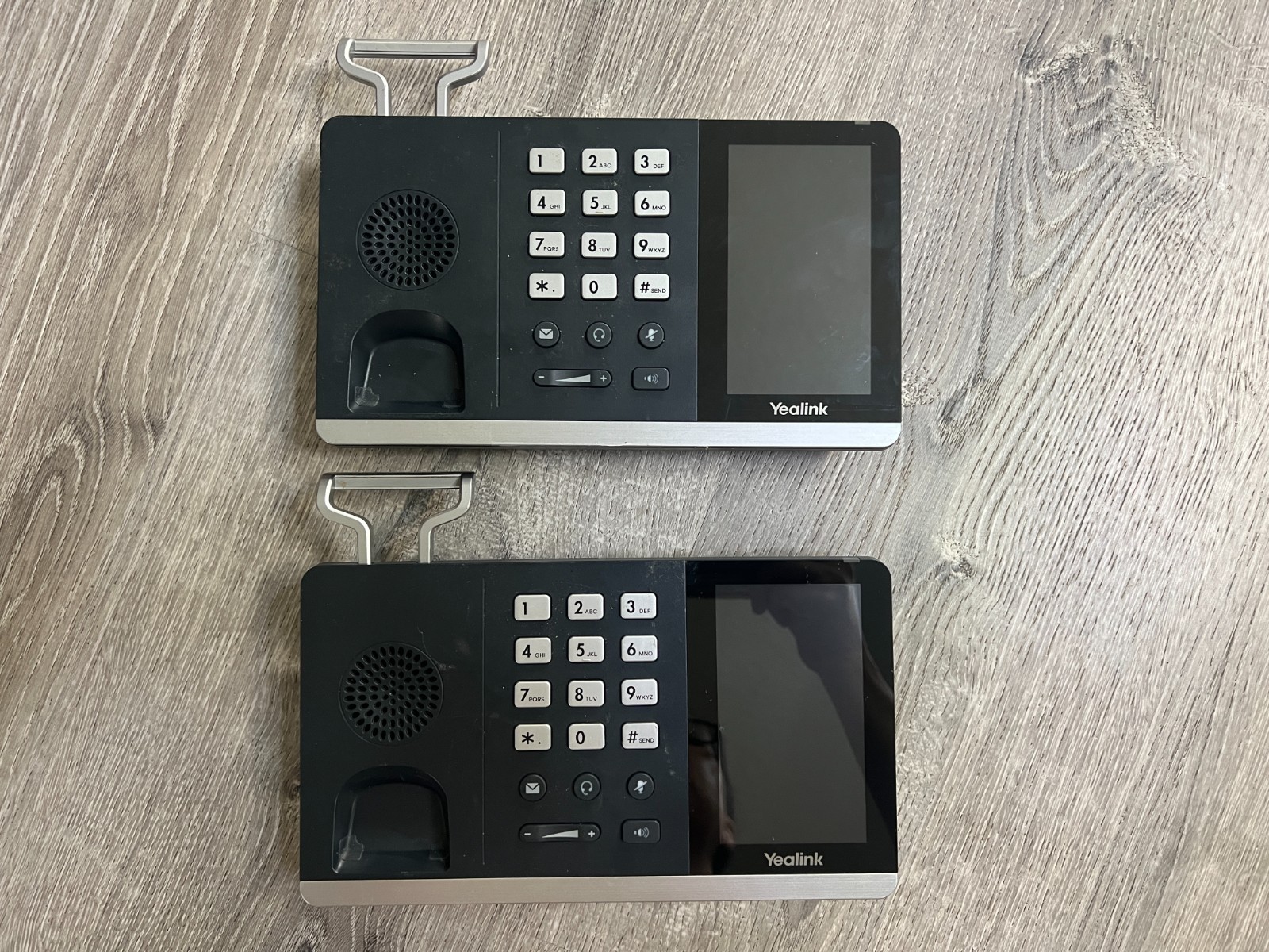 Lot of 2 Yealink Smart Business Phone SIP-T55A No Handset