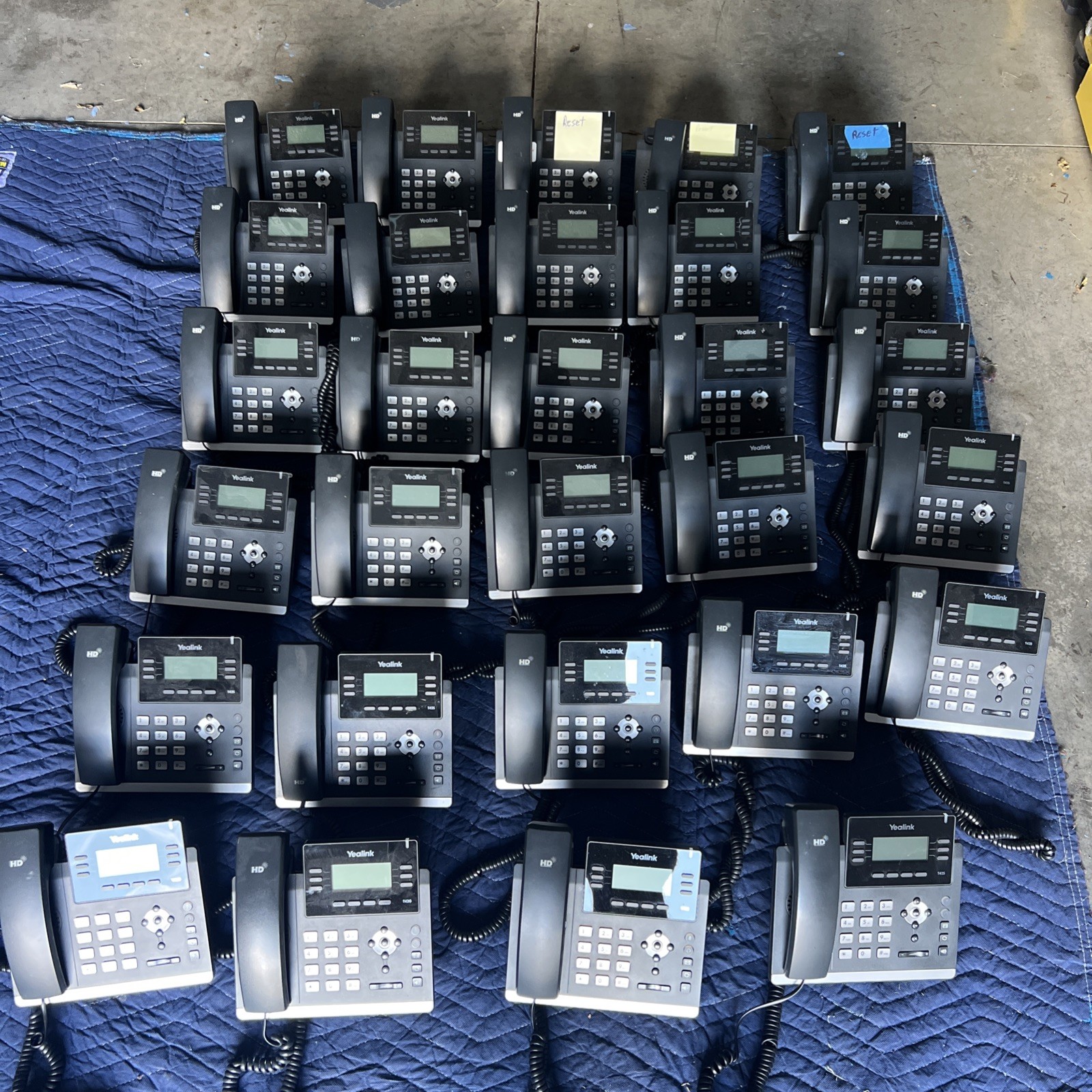 Yealink T42S Business IP Desk Phone – Lot of 10 phones