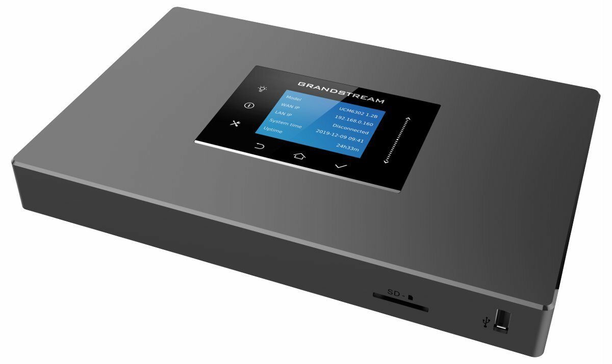 Grandstream UCM6301 IP PBX 1FXO 1FXS Appliance for Unified Communication