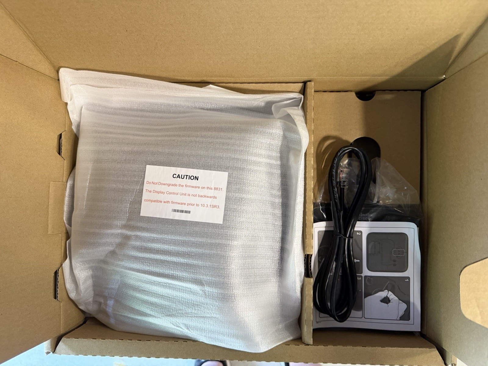 Cisco CP-8831-NR-K9 Unified IP Conference Phone Base and Control Unit