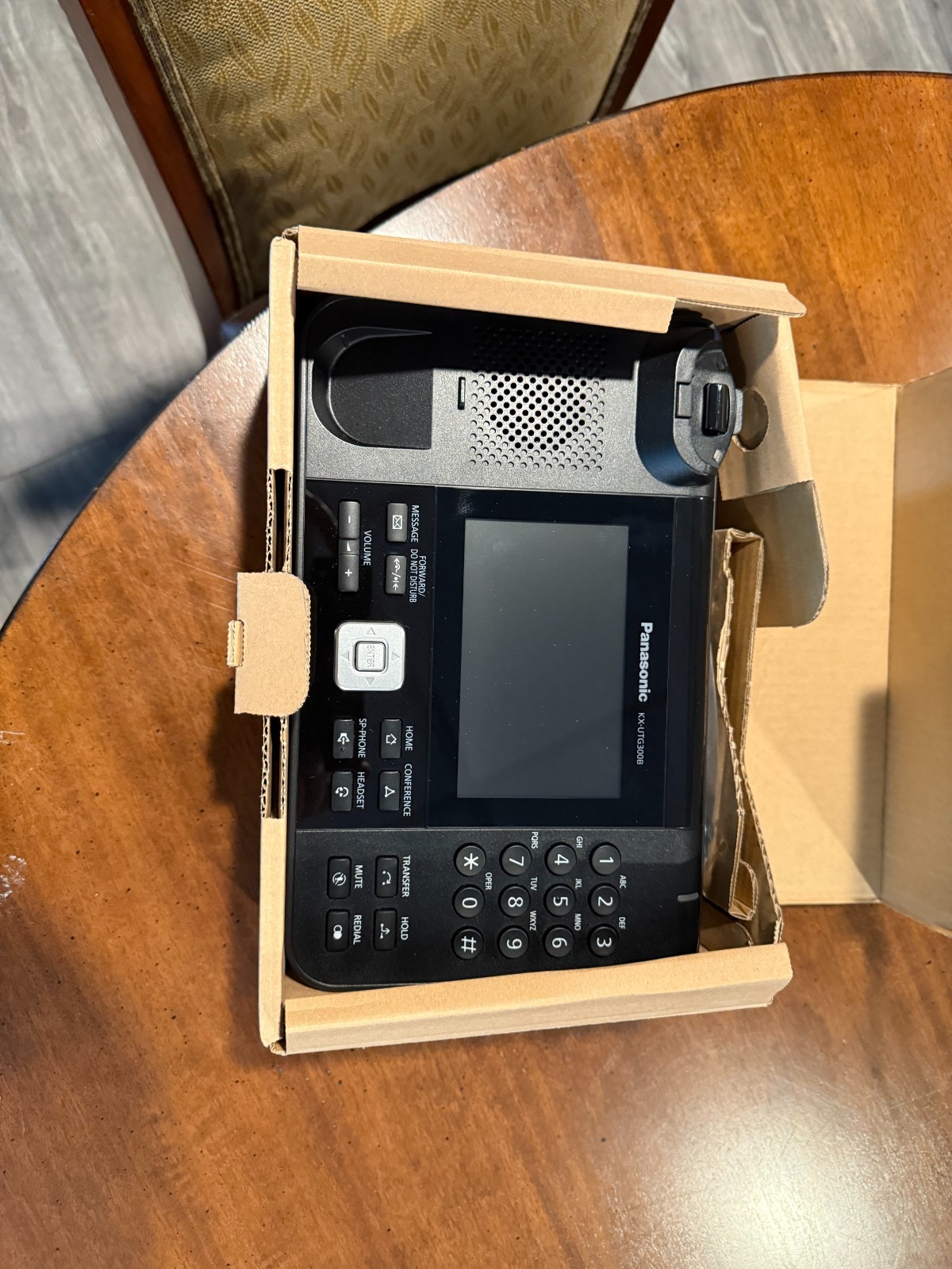 Panasonic KX-UTG300B Touchscreen Color Display SIP Telephone