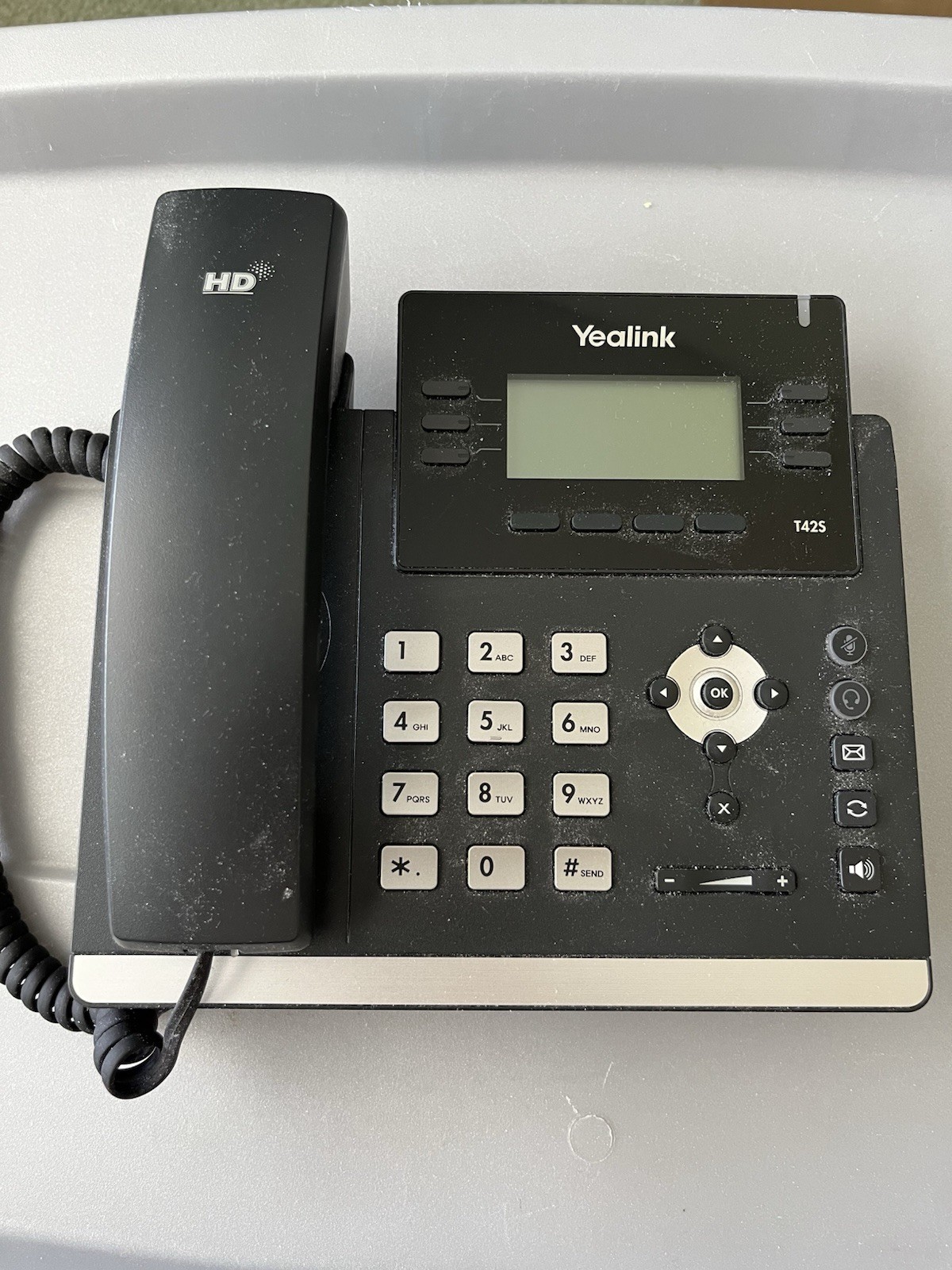 Yealink SIP-T42S Gigabit IP Phone – Clean, Tested, and Fully Functional