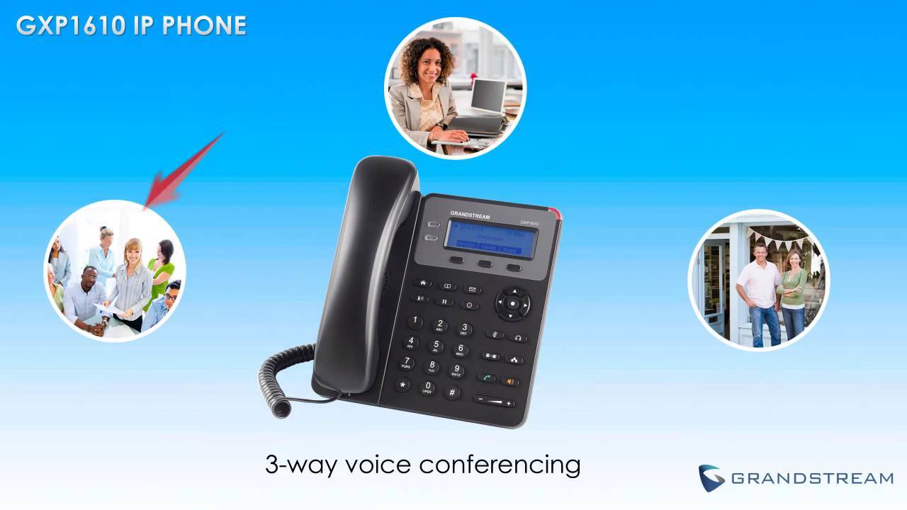 10 Pack Set Grandstream GXP1610 VoIP IP Phone 3 Way Conferencing 1 SIP 2 Call