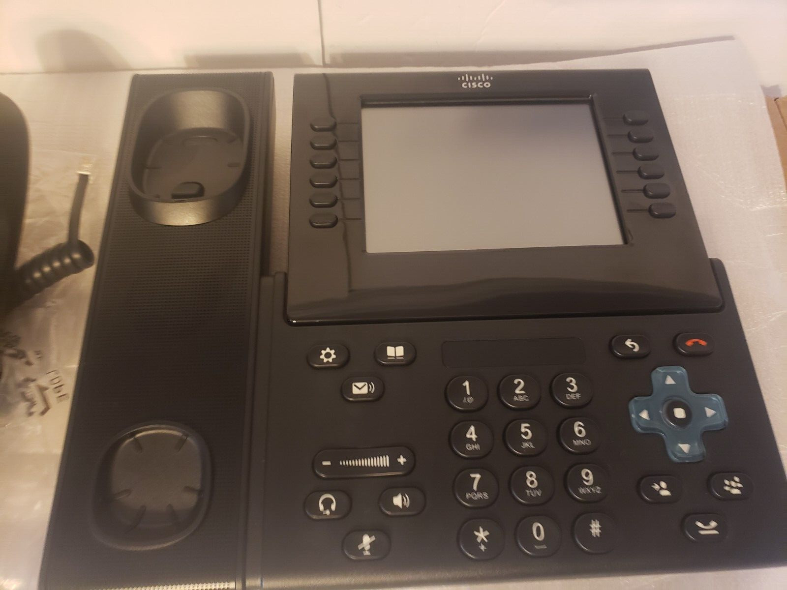 CISCO CP-9971 VoIP IP Phone Color Touchscreen Wi-Fi w/ USB Camera – NEW OPEN BOX