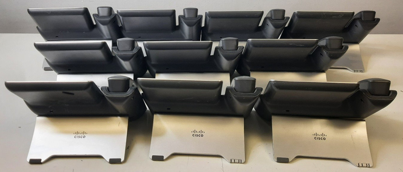 10 Lot Cisco IP Phone CP-8841 5 Line GIgabit VoIP Phone W/ Stand/Receiver READ!