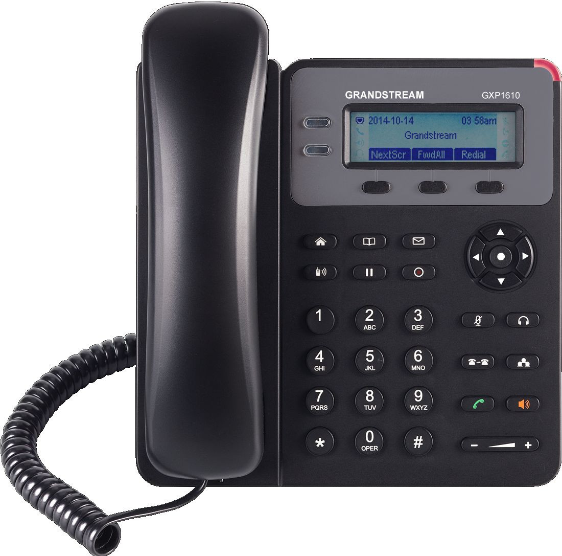 GRANDSTREAM GXP1610: 1 Line HD IP Phone w/ LCD Display-VoIP-1 MONTH FREE SERVICE