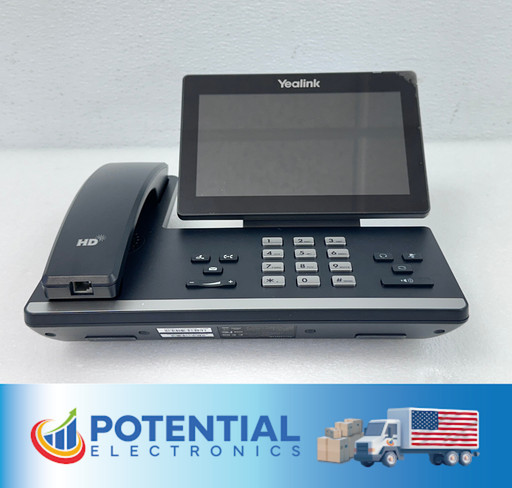 LOT OF 9 Yealink SIP-T57W Prime Business Phone NO AC ADAPTR ONLY 7 BASES 🚚