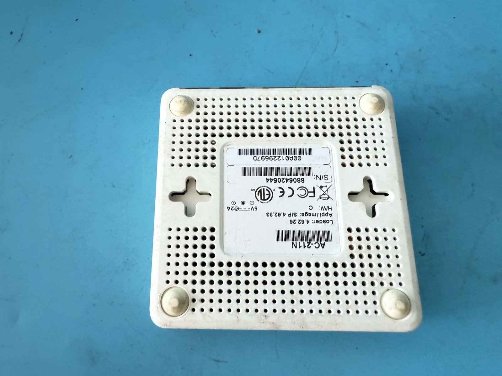 Telco Systems AC-211N VoIP ATA Gateway SIP 2 FXS Ports + LAN/WAN Router Tested