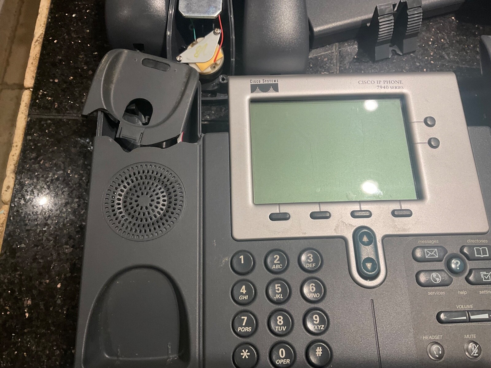 Lot Of Cisco CP-7940/7960 Series Unified VoIP IP Office Phone For Parts Repair