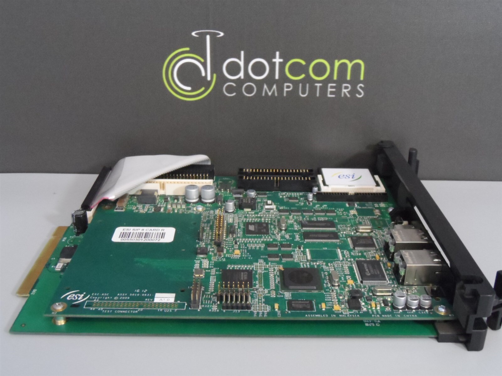 ESI CS SIP 8 Card 50000550 Compact Flash V 1.0.1.17 Communications Server 200