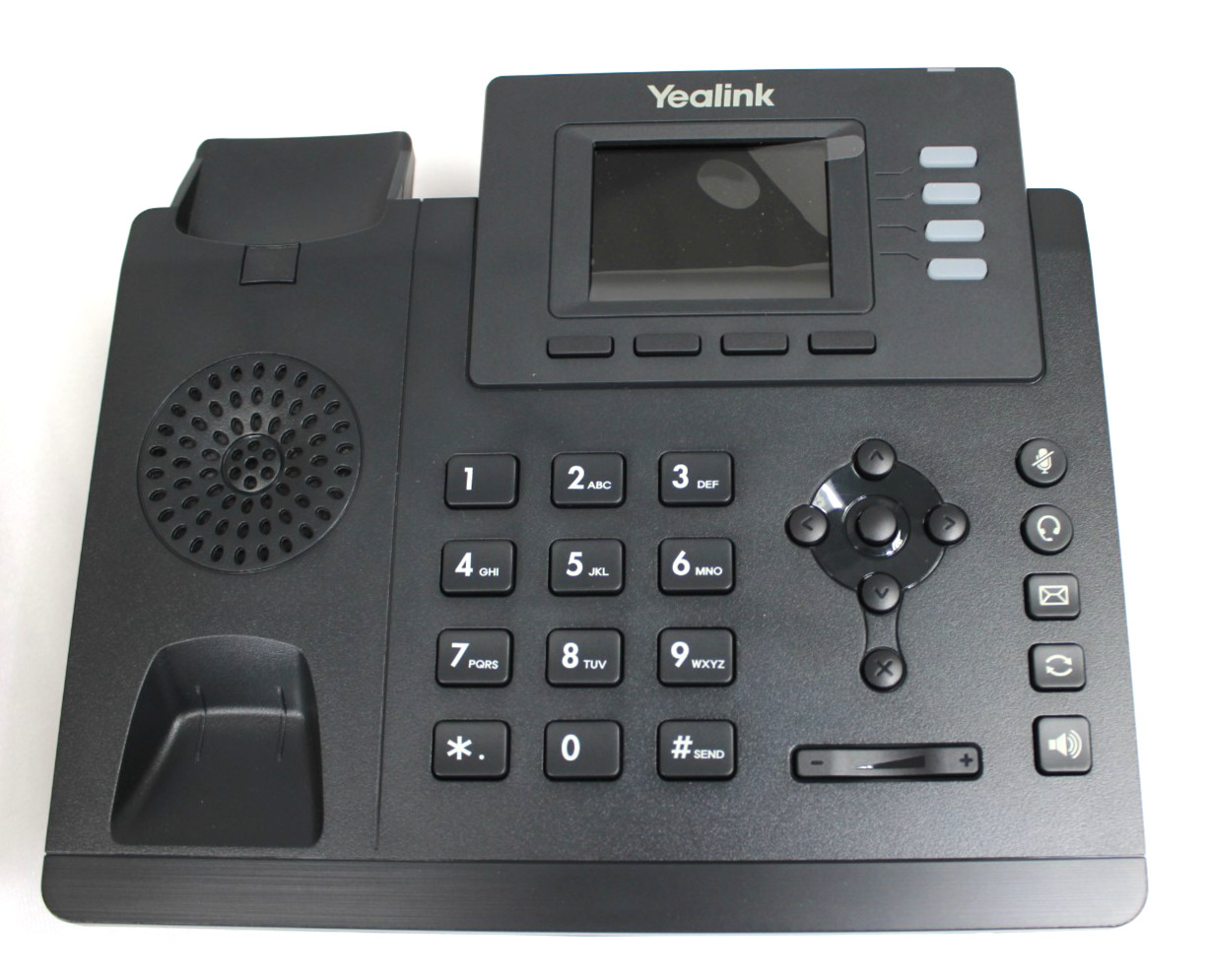 Lot of 5 Yealink SIP‑T33G Classic IP Phone Gigabit PoE Color Display VoIP