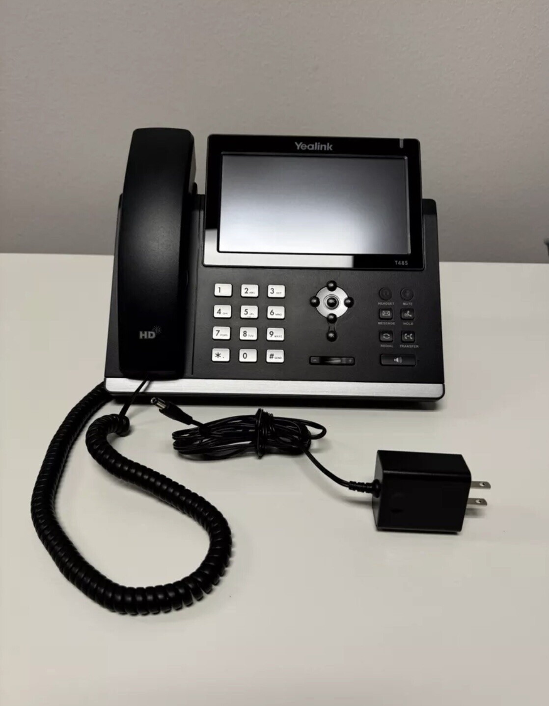 Yealink T48S Dual-Port Gigabit Ethernet 16 Lines USB 2.0 Gray IP Phone SIP-T48S